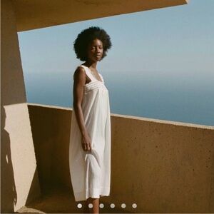 Doen Briony Dress Salt in Size Small